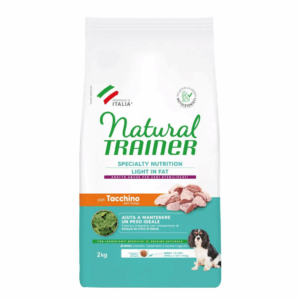 Natural Trainer Dog Specialty Nutrition Light in Fat Small&Toy Adult Tacchino - 2 kg
