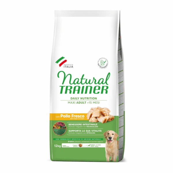 Natural Trainer Dog Daily Nutrition Maxi Adult Pollo - 12 kg - immagine 2
