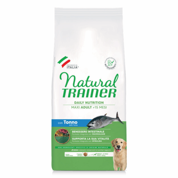 Natural Trainer Dog Daily Nutrition Maxi Adult Tonno - 12 kg