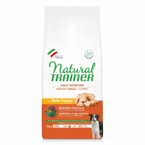 Natural Trainer Dog Daily Nutrition Medium Adult Pollo - 12 kg