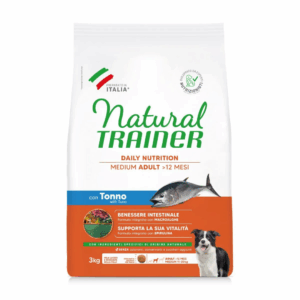 Natural Trainer Dog Daily Nutrition Medium Adult Tonno - 3 kg