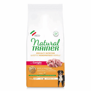Natural Trainer Dog Specialty Nutrition Sensitive Medium&Maxi Adult Coniglio – 12 kg