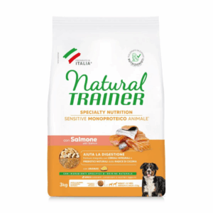 Natural Trainer Dog Specialty Nutrition Sensitive Medium&Maxi Adult Salmone – 3 kg