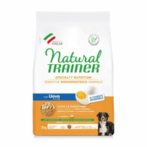 Natural Trainer Dog Specialty Nutrition Sensitive Medium&Maxi Adult Uovo – 3 kg