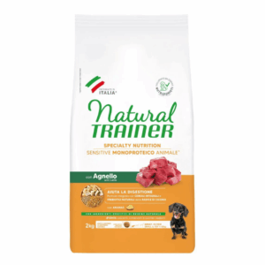 Natural Trainer Dog Specialty Nutrition Sensitive Small&Toy Adult Agnello - 2 kg