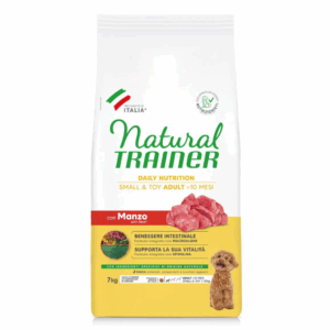 Natural Trainer Dog Daily Nutrition Small&Toy Adult Manzo - 7 kg