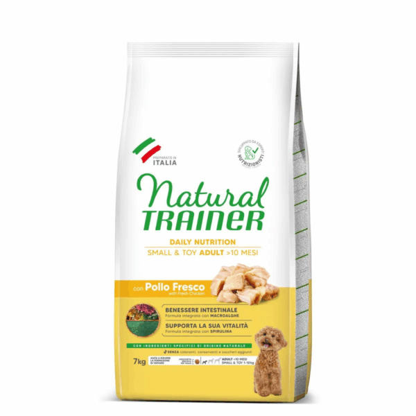 Natural Trainer Dog Daily Nutrition Small&Toy Adult Pollo - 7 kg - immagine 2
