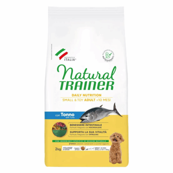 Natural Trainer Dog Daily Nutrition Small&Toy Adult Tonno -  2 kg