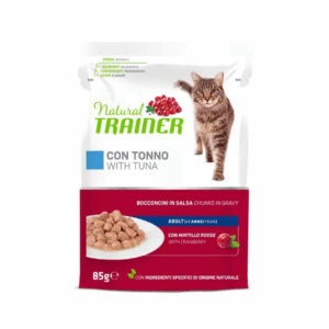 Natural Trainer Cat Adult Bocconcini in Salsa Tonno - 85 g