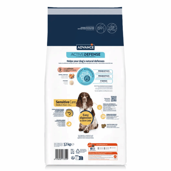 Advance Dog Sensitive Care Adult Medium&Maxi - 12 kg - immagine 2