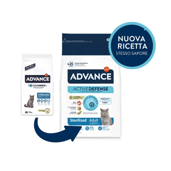 Advance Cat Adult Sterilized - 1,5 kg - immagine 3