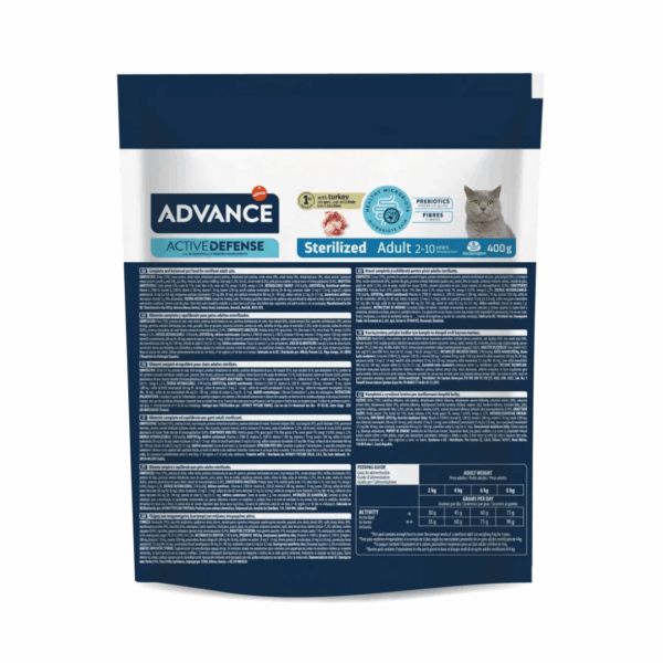 Advance Cat Adult Sterilized - 400 g - immagine 2