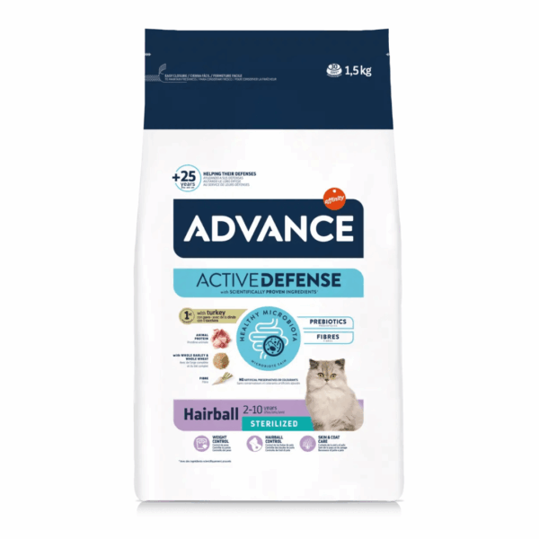 Advance Cat Hairball Adult Sterilized - 1,5 kg