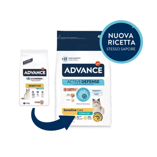 Advance Cat Sensitive Care Adult Sterilized - 1,5 kg - immagine 3
