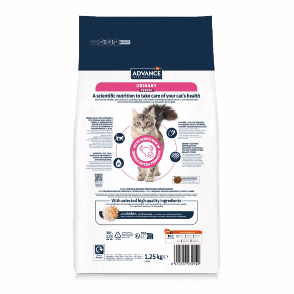 Advance Veterinary Diets Cat Urinary Stress - 1,25 kg - immagine 2