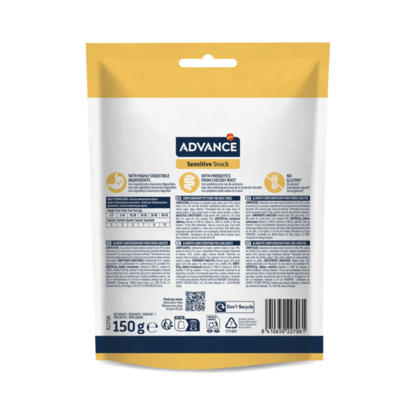 Advance Dog Sensitive Snack - 150 g - immagine 2