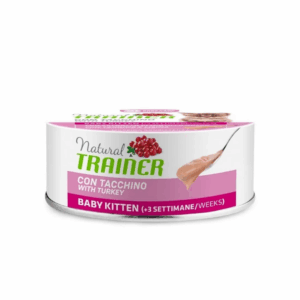 Natural Trainer Cat Baby Kitten Tacchino - 80 g