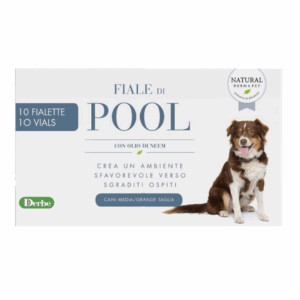 Natural Derma Pet Fiale di Pool per Cani di Taglia Grande - 10x8ml