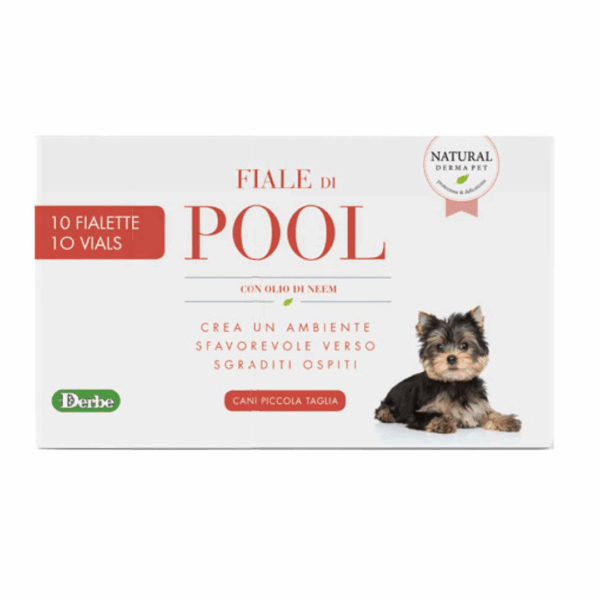 Natural Derma Pet Fiale di Pool per Cani di Piccola Taglia - 10x5ml