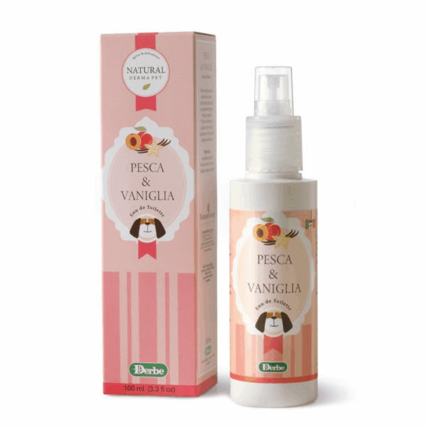 Natural Derma Pet Eau de Toilette Pesca e Vaniglia - 100 ml