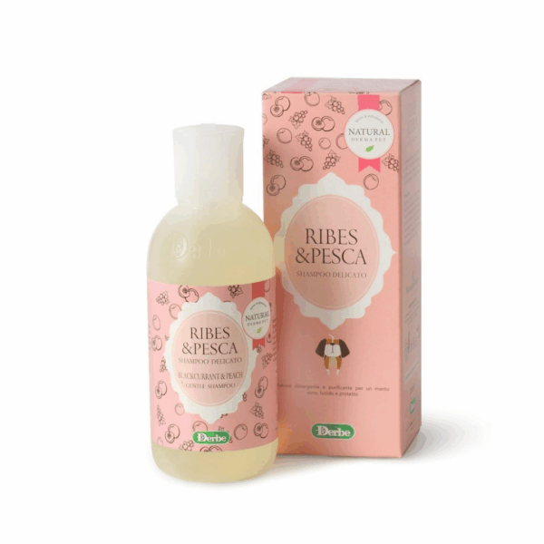 Natural Derma Pet Shampoo Delicato Ribes e Pesca - 200 ml