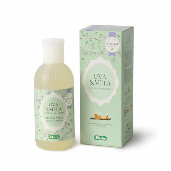 Natural Derma Pet Shampoo Delicato Uva e Mela - 200 ml