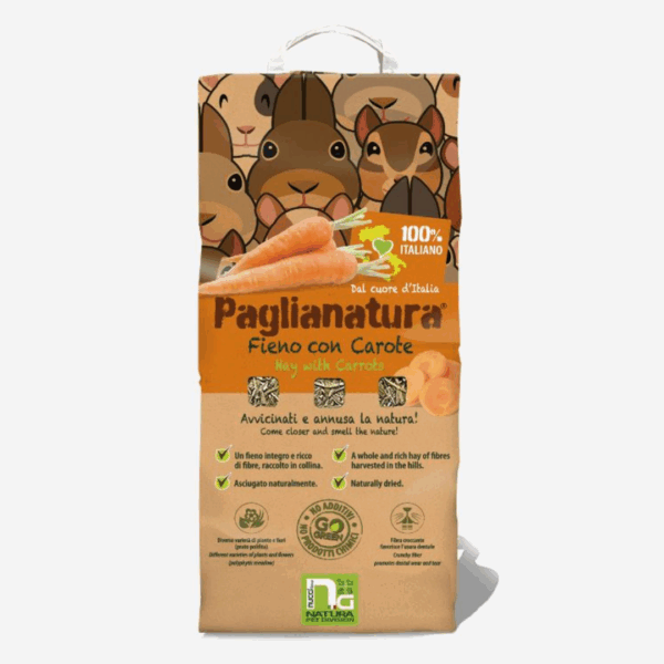Paglianatura Fieno di Collina con Carote - 1,3 kg