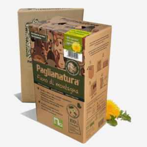 Paglianatura Fieno di Montagna Dispenser con Tarassaco - 700 g