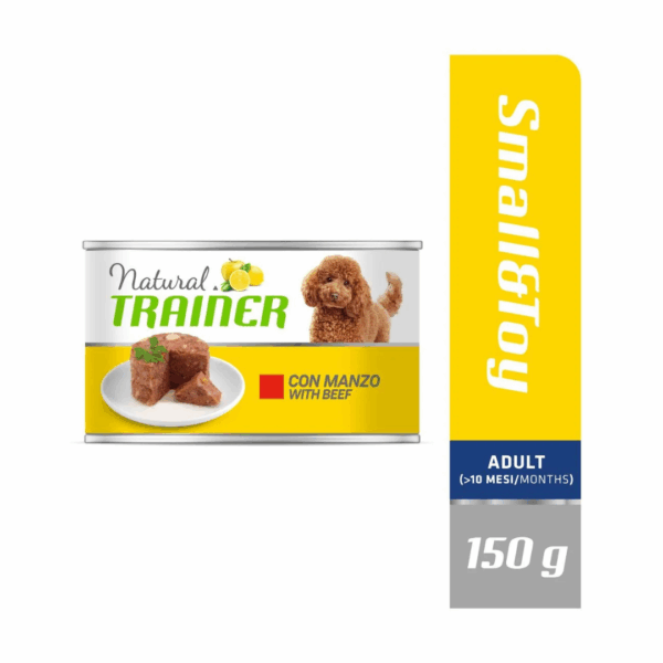 Natural Trainer Dog Small&Toy Adult Manzo - 150 g - immagine 4