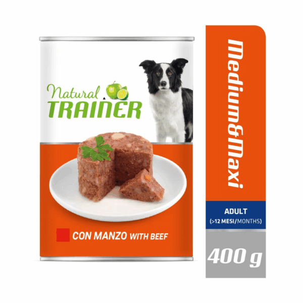 Natural Trainer Dog Medium&Maxi Adult Manzo - 400 g - immagine 3