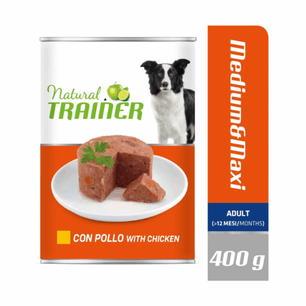Natural Trainer Dog Medium&Maxi Adult Pollo - 400 g - immagine 3