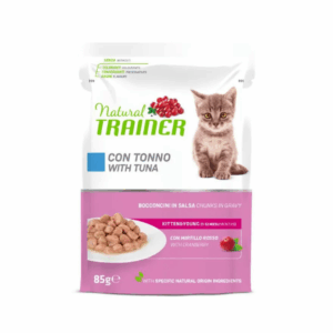 Natural Trainer Cat Kitten&Young Bocconcini in Salsa Tonno - 85 g