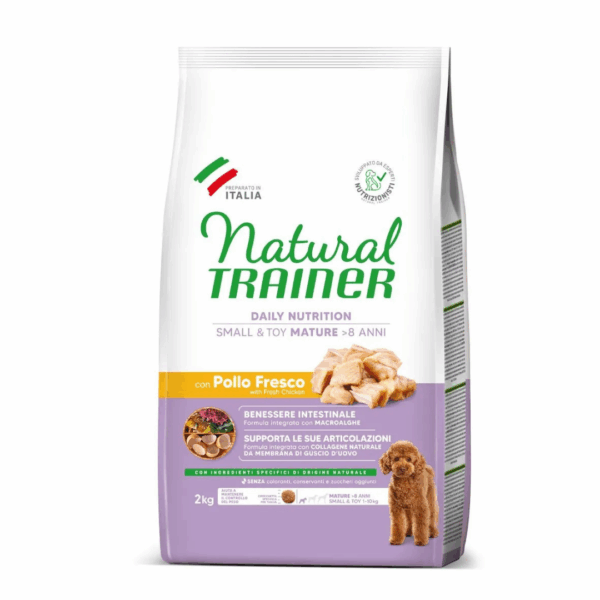 Natural Trainer Dog Daily Nutrition Small&Toy Mature Pollo - 2 kg - immagine 2