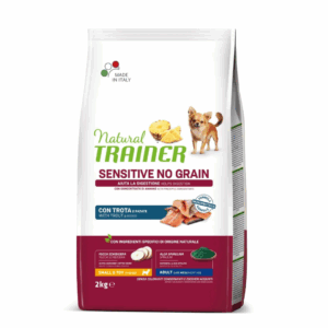 Natural Trainer Dog Sensitive No Grain Small&Toy Adult Trota - 2 kg