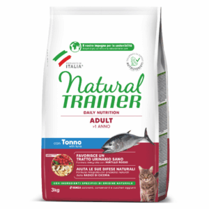 Natural Trainer Cat Daily Nutrition Adult Tonno - 3 kg