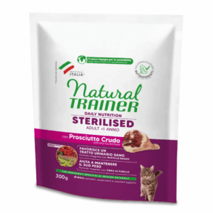 Natural Trainer Cat Daily Nutrition Adult Sterilised Prosciutto Crudo - 300 g