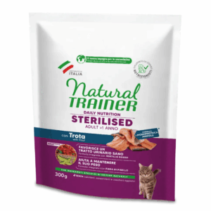 Natural Trainer Cat Daily Nutrition Adult Sterilised Trota - 300 g