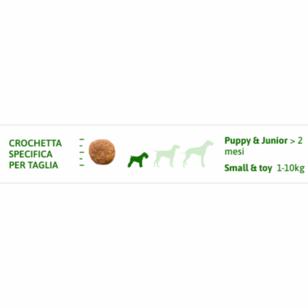 Natural Trainer Dog Specialty Nutrition Sensitive Small&Toy Puppy&Junior Salmone - 2 kg - immagine 6