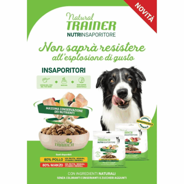 Natural Trainer Dog All Sizes Adult Nutrinsaporitore Manzo - 120 g - immagine 4