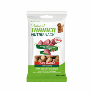 Natural Trainer Dog All Sizes Puppy&Adult Nutrisnack Manzo - 20 g