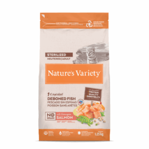 Nature's Variety Cat No Grain Adult Sterilized Salmone - 1,25 kg