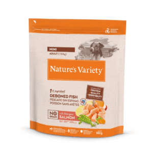Nature's Variety Dog No Grain Adult Mini Salmone - 600 g