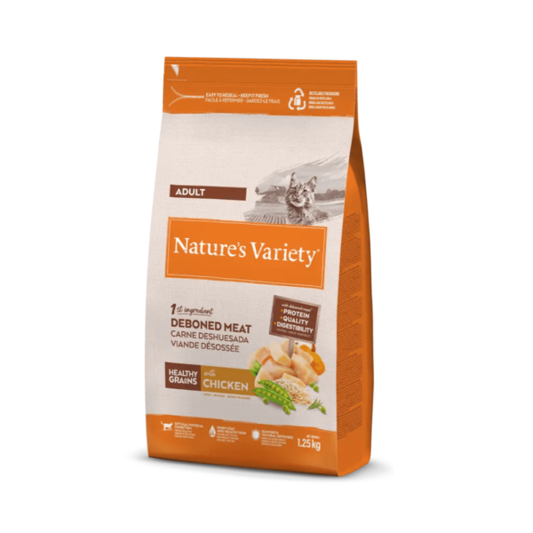 Nature's Variety Cat Healthy Grains Adult Pollo - 1,25 kg - immagine 2
