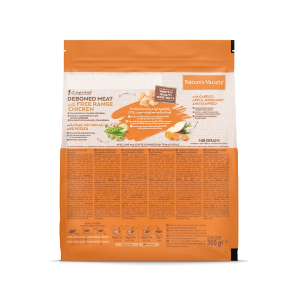 Nature's Variety Cat No Grain Adult Sterilized Pollo - 300 g - immagine 2
