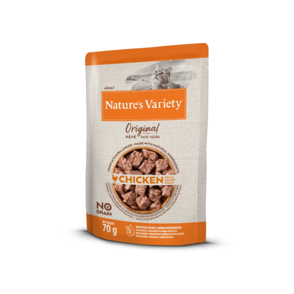 Nature's Variety Cat No Grain Adult Paté Pollo - 70 g - immagine 2