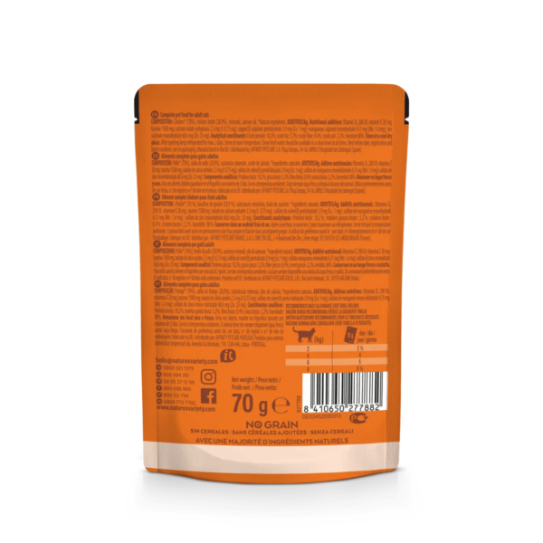 Nature's Variety Cat No Grain Adult Paté Pollo - 70 g - immagine 3