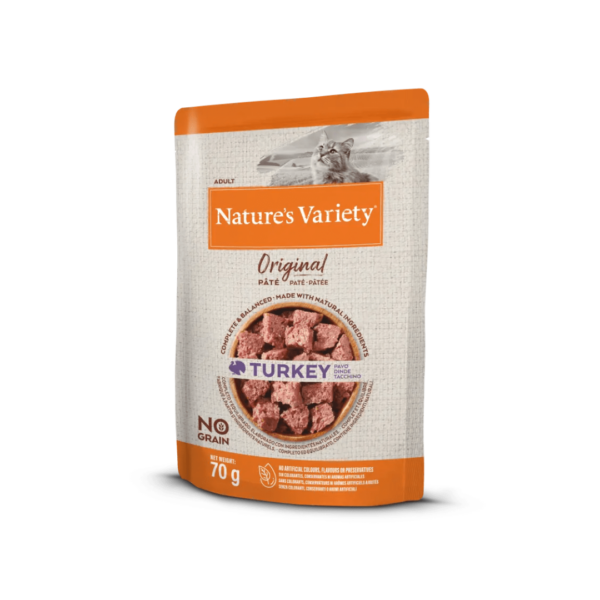 Nature's Variety Cat No Grain Adult Paté Tacchino - 70 g - immagine 2