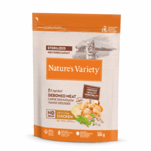Nature's Variety Cat No Grain Adult Sterilized Pollo - 300 g
