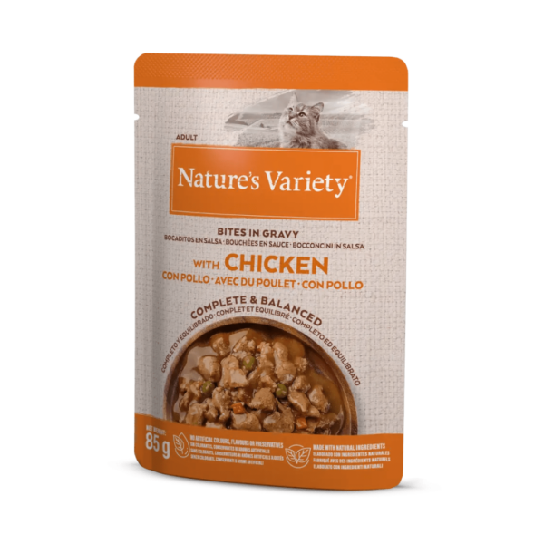 Nature's Variety Cat Adult Bocconcini in Salsa Pollo - 85 g - immagine 2