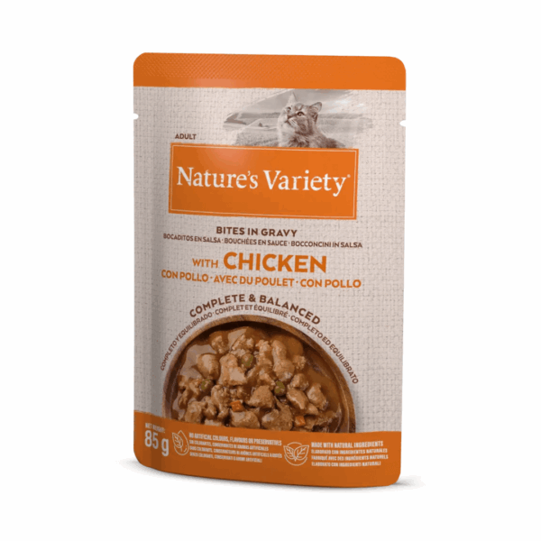 Nature's Variety Cat Flowpack Pollo e Salmone - 4X85 g - immagine 3